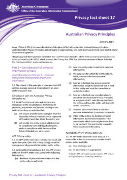 basic data privacy principles